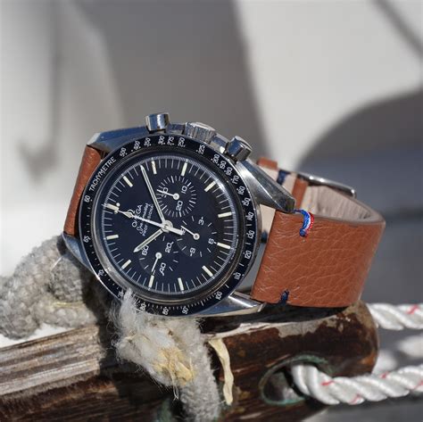 bracelet cuir omega speedmaster prix|omega speedmaster bracelets.